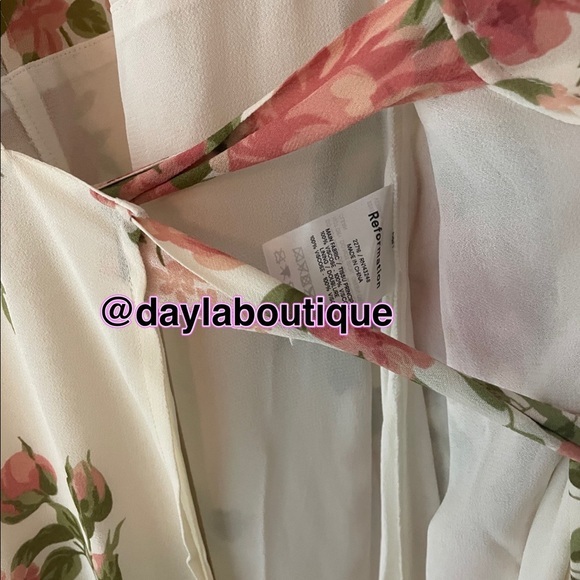 Reformation Winslow Dress Corsage - Picture 6 of 7